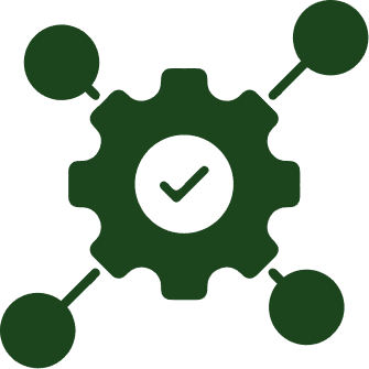 The AI interprets what you're asking for, but a separate system checks it against your balance, limits, and rules before anything actually happens.